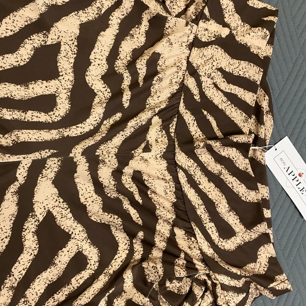 Bon Apple Tea wide leg pants - Picture 2 of 3